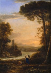 Landschap met Tobias en de aartsengel Rafaël